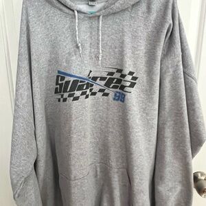 Gildan Gray Men's NASCAR Daniel Suarez sweatshirt. Like new, hardly worn. Smoke